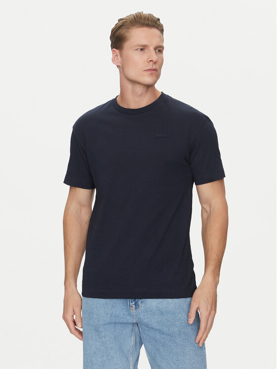 Calvin Klein Marškinėliai · Tamsiai mėlyna