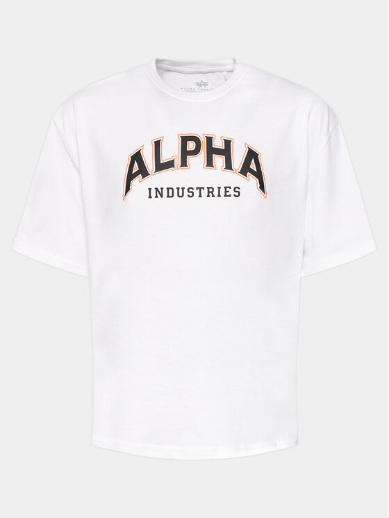 Alpha Industries Marškinėliai · Balta