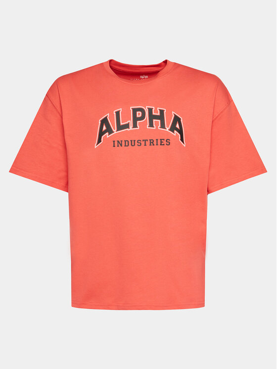 Alpha Industries Marškinėliai · Raudona