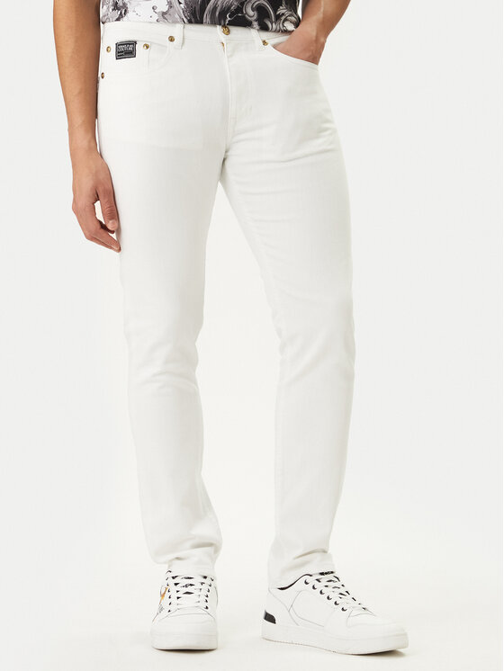 Versace Jeans Couture Džinsai · Balta · Slim Fit