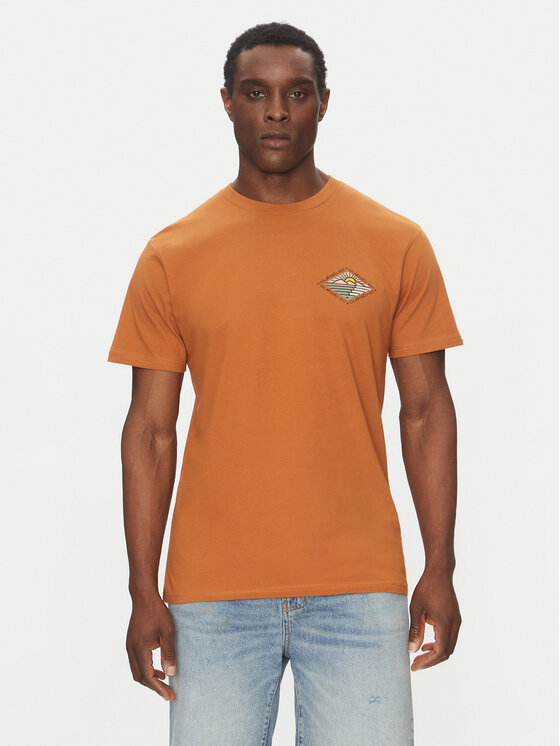 Kodas 20MAY Quiksilver Marškinėliai · Ruda