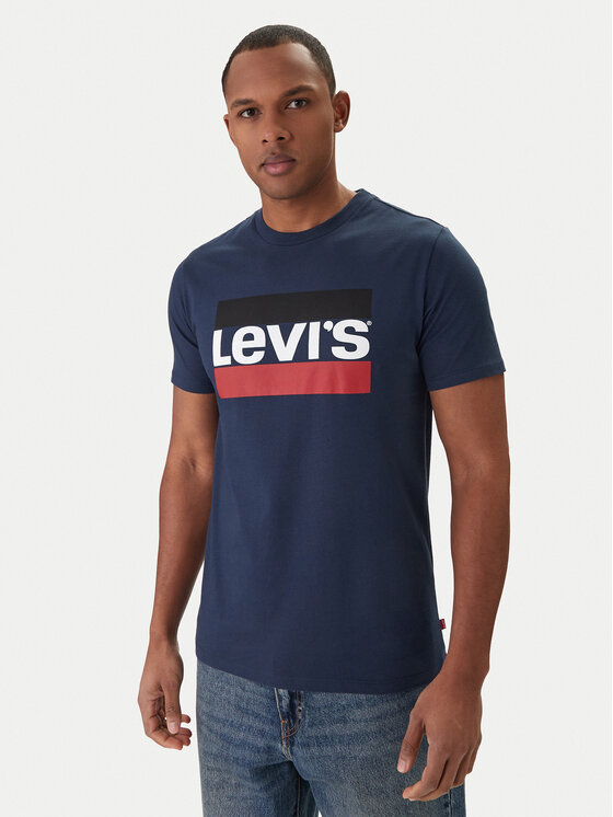 Levi's® Marškinėliai · Tamsiai mėlyna