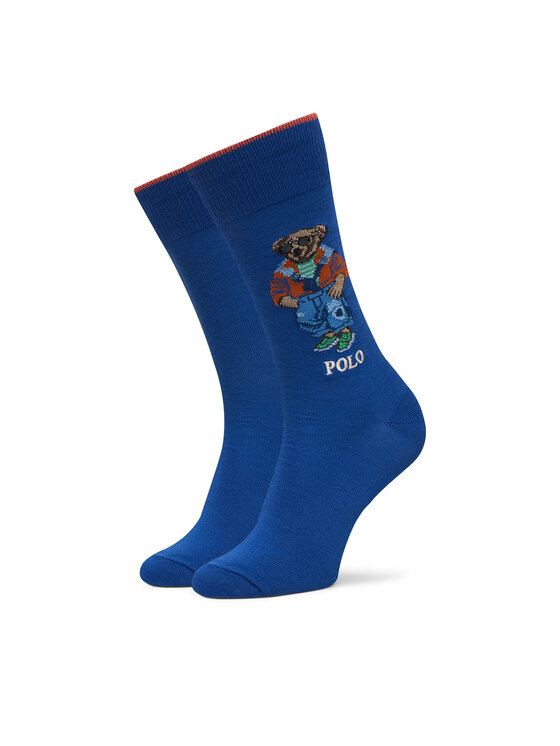 Polo Ralph Lauren Ilgos kojinės · Mėlyna