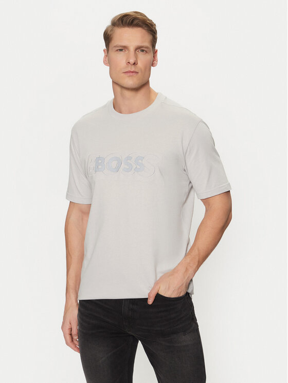 BOSS Marškinėliai · Pilka