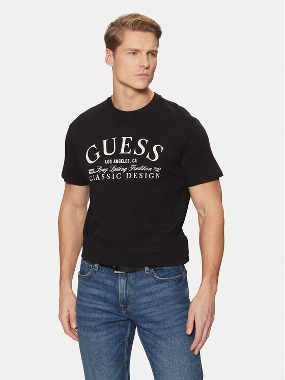 Guess Marškinėliai · Juoda
