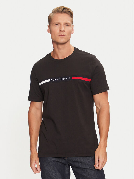 Tommy Hilfiger Marškinėliai · Juoda