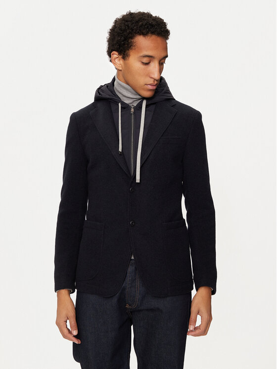 JOOP! Jeans Švarkas · Tamsiai mėlyna