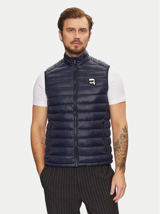 KARL LAGERFELD Liemenė · Tamsiai mėlyna