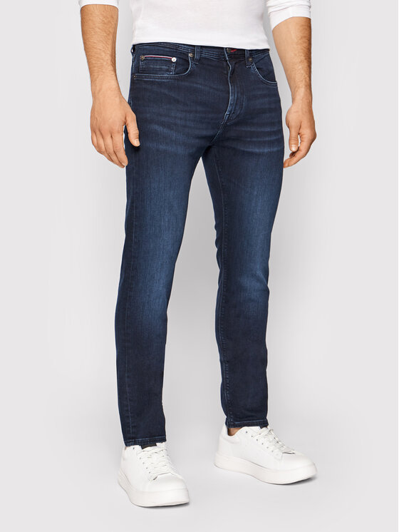 Tommy Hilfiger Džinsai · Tamsiai mėlyna · Slim Fit