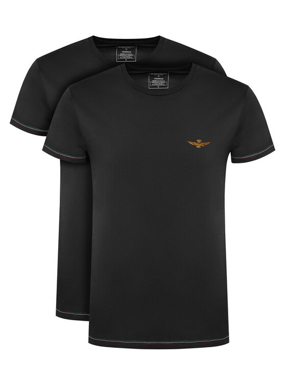 Aeronautica Militare Marškinėlių komplektas · Juoda