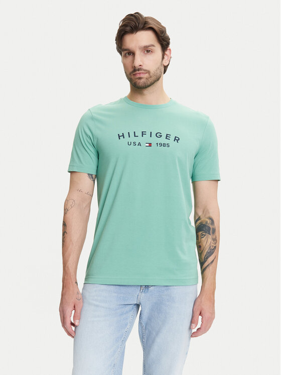 Tommy Hilfiger Marškinėliai · Žalia