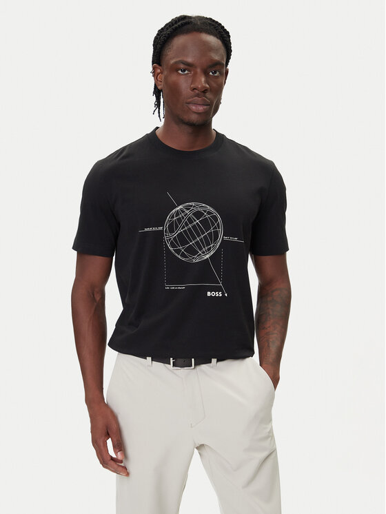 BOSS Marškinėliai · Juoda