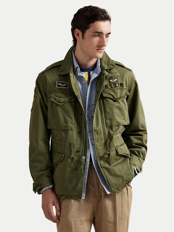 Polo Ralph Lauren Demisezoninė striukė · Žalia