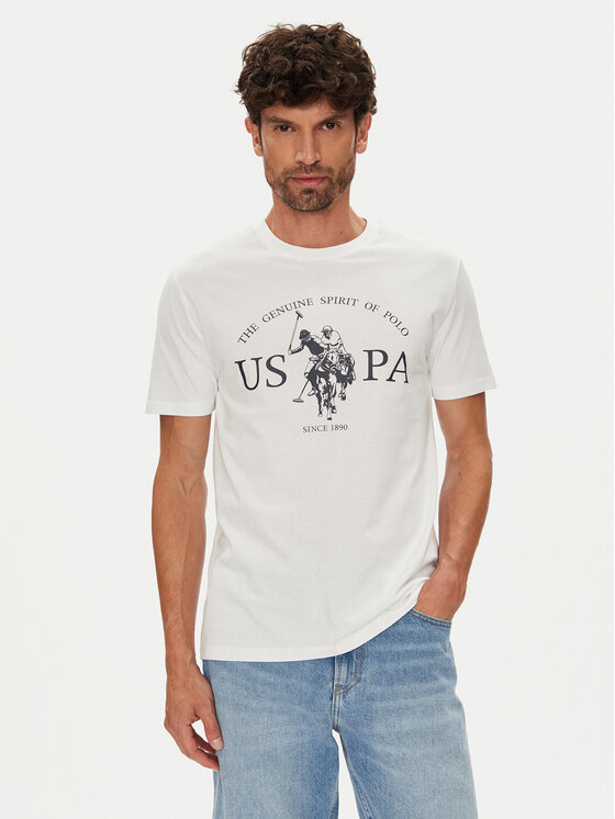 U.S. Polo Assn. Marškinėliai · Balta