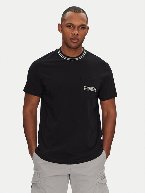 Napapijri Marškinėliai · Juoda