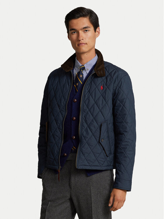 Polo Ralph Lauren Demisezoninė striukė · Tamsiai mėlyna