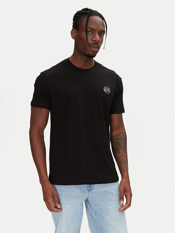 Armani Exchange Marškinėliai · Juoda