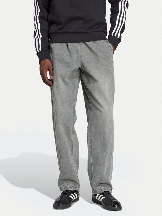 adidas Džinsai · Pilka · Relaxed Fit