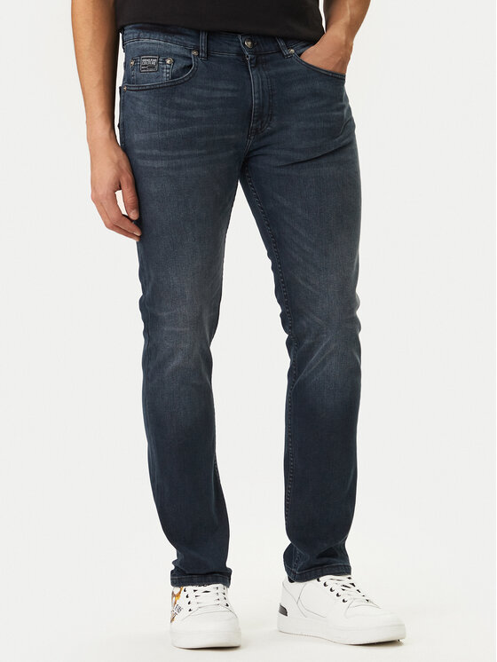 Versace Jeans Couture Džinsai · Tamsiai mėlyna · Slim Fit