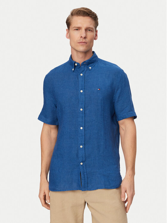 Tommy Hilfiger Marškiniai · Mėlyna · Regular Fit