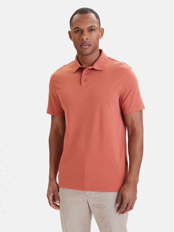 Calvin Klein Polo marškinėliai · Oranžinė