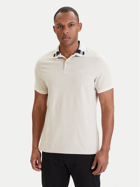 Barbour Polo marškinėliai · Šviesiai smėlinė