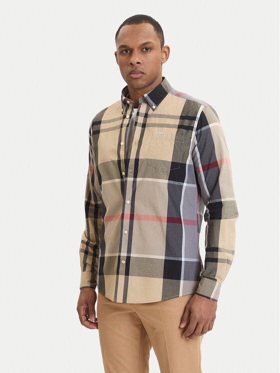 Barbour Marškiniai · Smėlio · Slim Fit