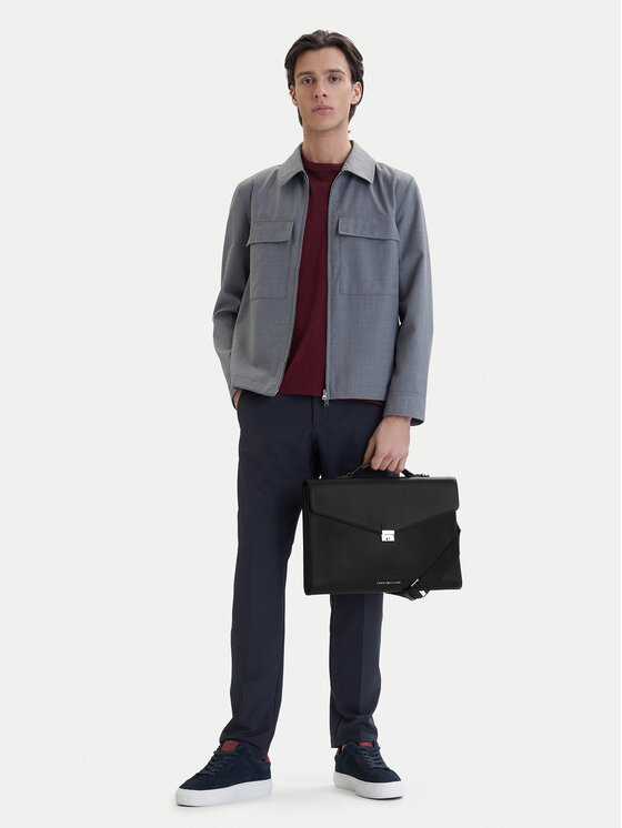 Tommy Hilfiger Portfelis · Juoda