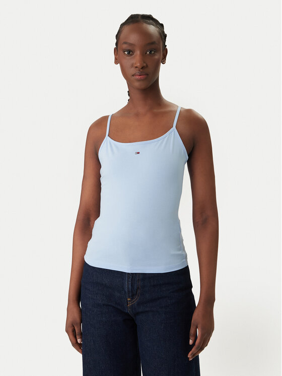 Tommy Jeans Marškinėliai · Žydra