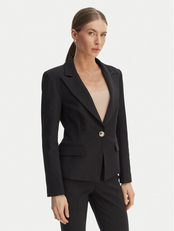 Rinascimento Švarkas · Juoda · Slim Fit