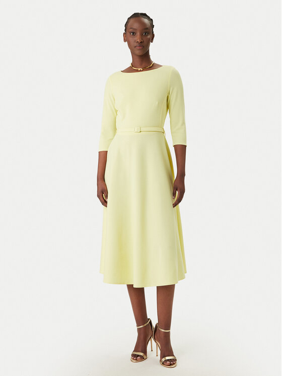 Rinascimento Kokteilinė suknelė · Geltona · Midi