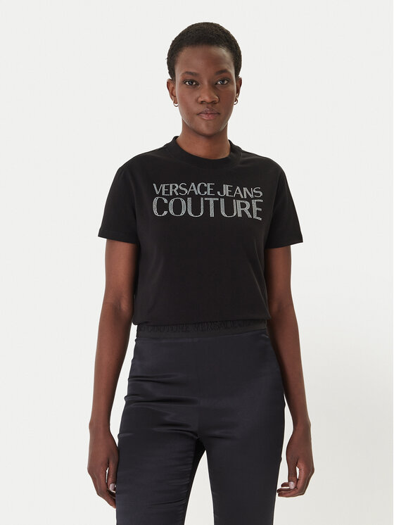 Versace Jeans Marškinėliai · Juoda