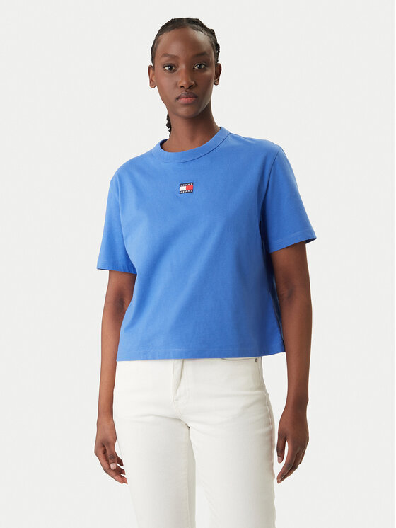 Tommy Jeans Marškinėliai · Mėlyna