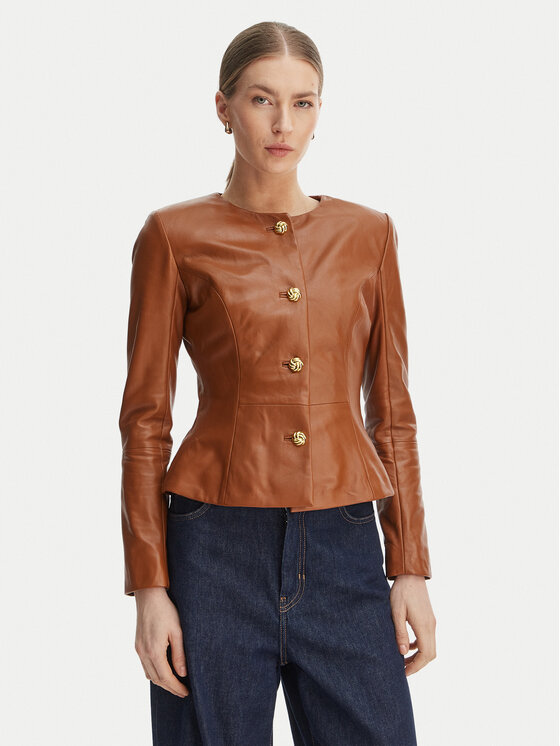 Marciano Guess Odinė striukė · Ruda