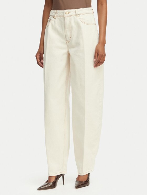 HUGO Džinsai · Écru · Regular Fit