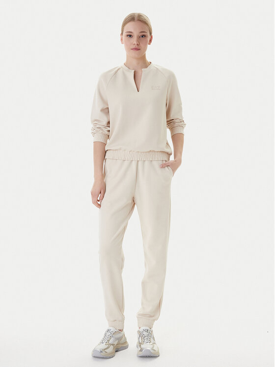 EA7 Emporio Armani Sportinis kostiumas 7W000976 AF12501 U1088 Smėlio Regular Fit