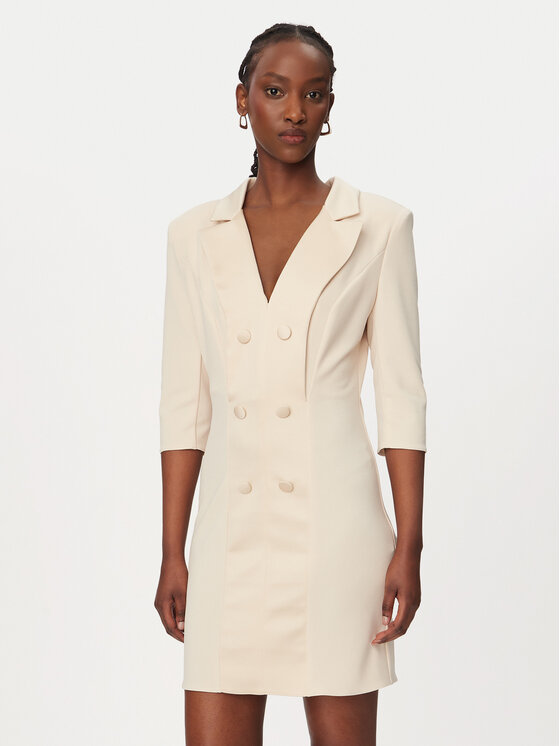 Rinascimento Kokteilinė suknelė · Smėlio · Mini