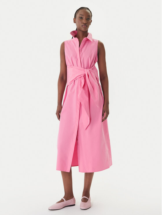 LOLA CASADEMUNT Marškinių tipo suknelė · Rožinė · Midi