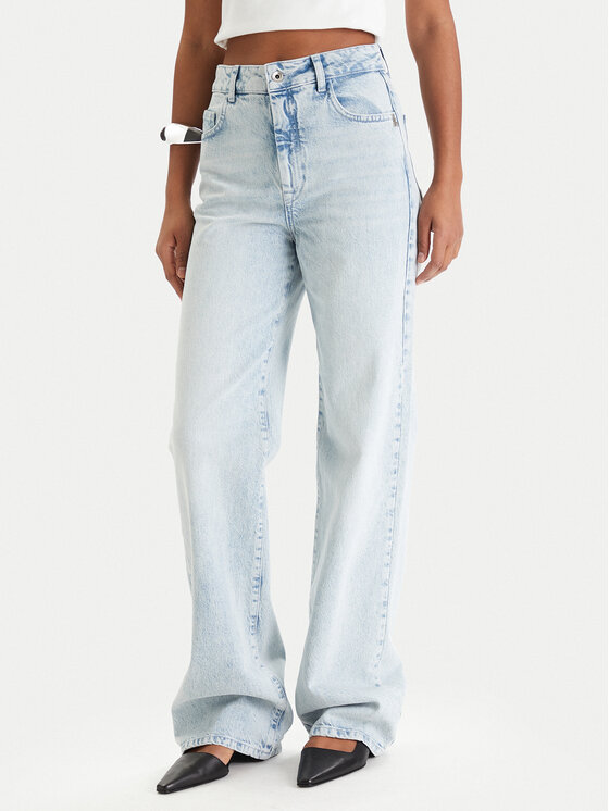 Patrizia Pepe Džinsai · Mėlyna · Regular Fit