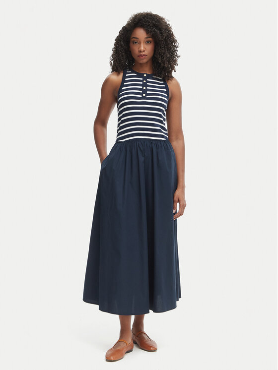 Tommy Hilfiger Kasdieninė suknelė · Tamsiai mėlyna · Midi