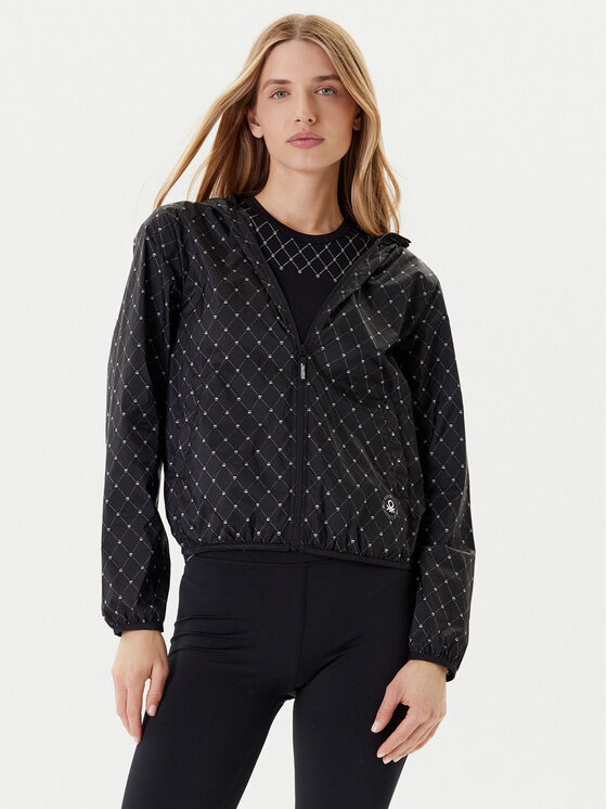 United Colors Of Benetton Demisezoninė striukė · Juoda