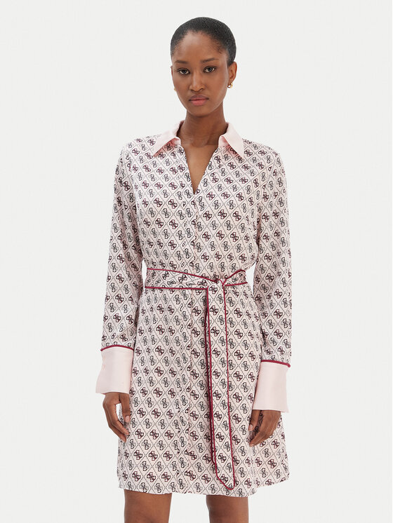 Guess Marškinių tipo suknelė · Rožinė · Mini