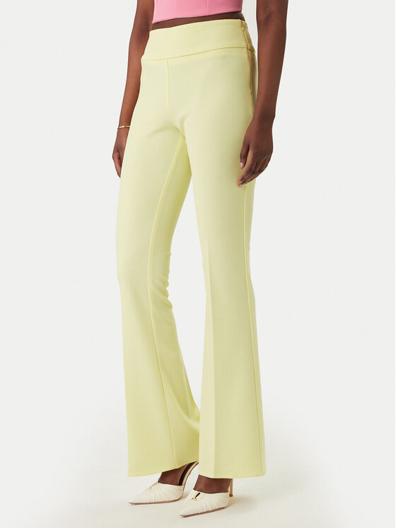 Rinascimento Medžiaginės kelnės · Geltona · Regular Fit