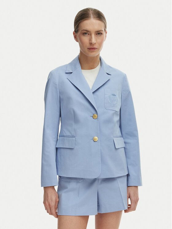 Tommy Hilfiger Švarkas · Mėlyna · Slim Fit