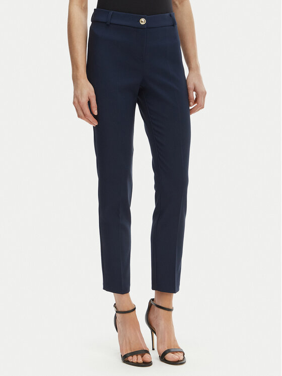 Rinascimento Medžiaginės kelnės · Tamsiai mėlyna · Regular Fit