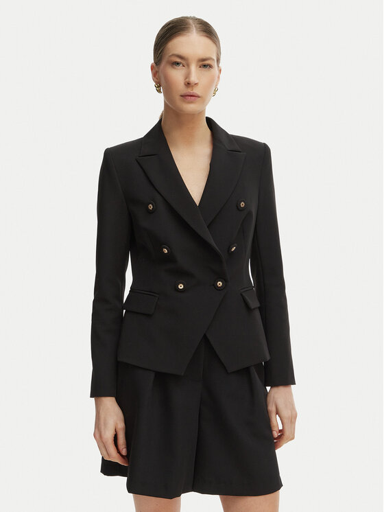 Rinascimento Švarkas · Juoda · Slim Fit