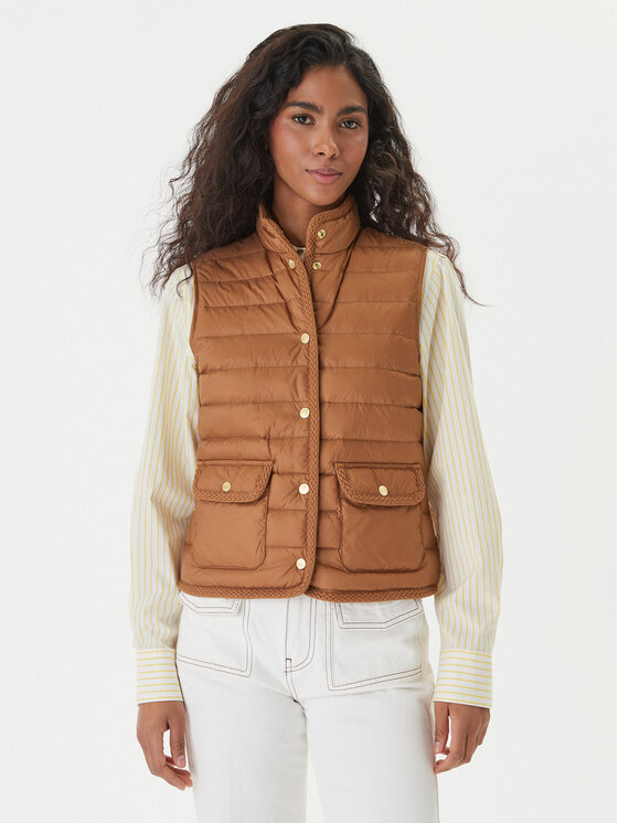 Tommy Hilfiger Sportinė liemenė · Ruda