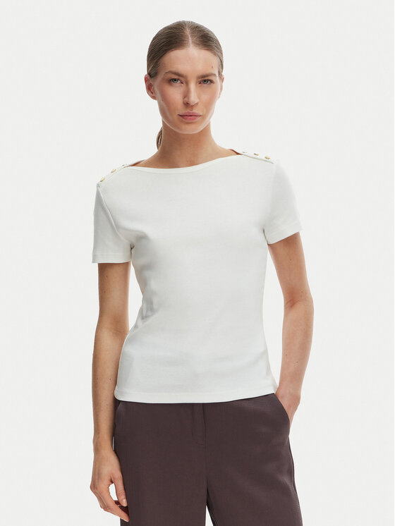 Tommy Hilfiger Marškinėliai · Smėlio