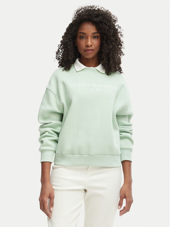 Tommy Hilfiger Džemperis · Žalia · Regular Fit