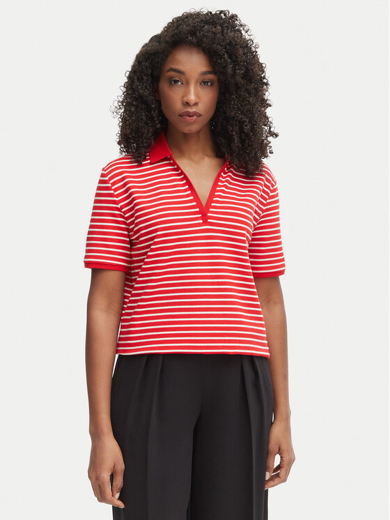 Tommy Hilfiger Polo marškinėliai · Raudona